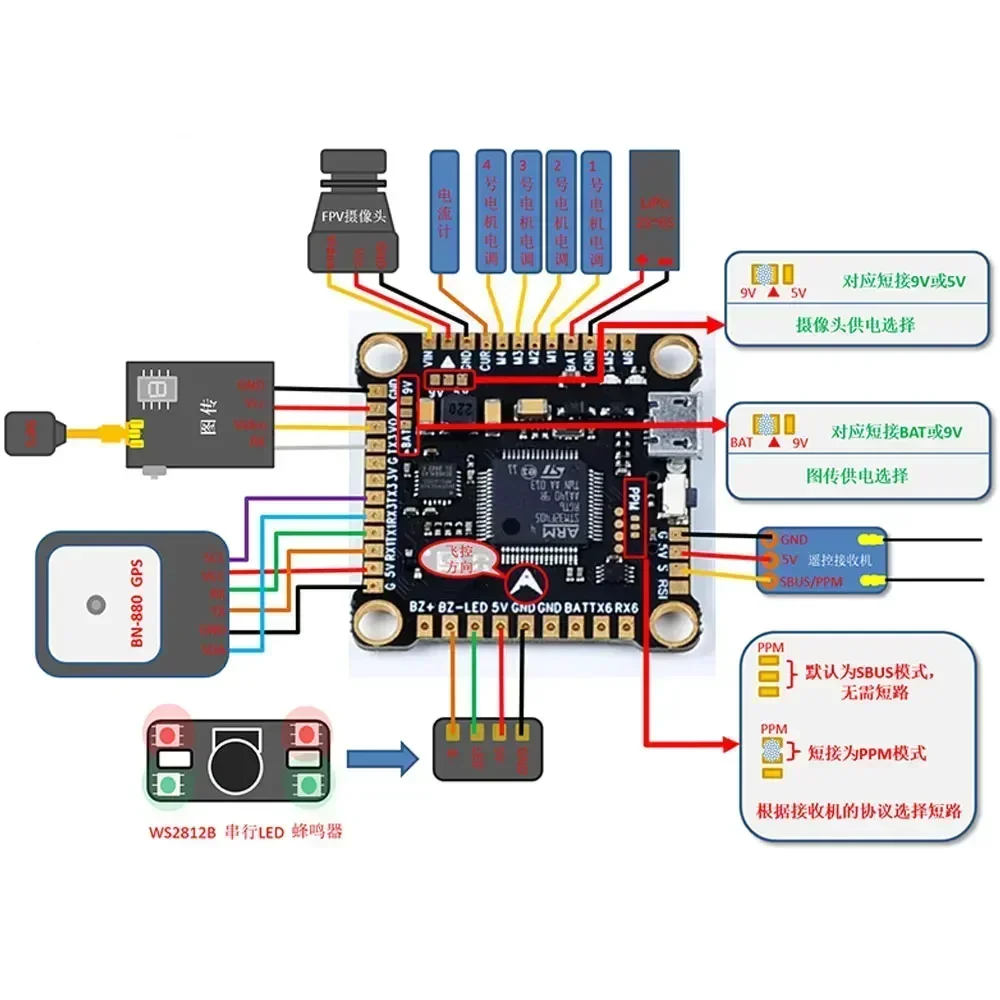 F4V3S F4 V3S Plus FC Flight Co - đánh giá và giá Betaflight Fc F4