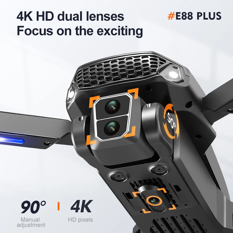 New E88 Plus Quadcopter Drone: - đánh giá và giá Drone Battery Case