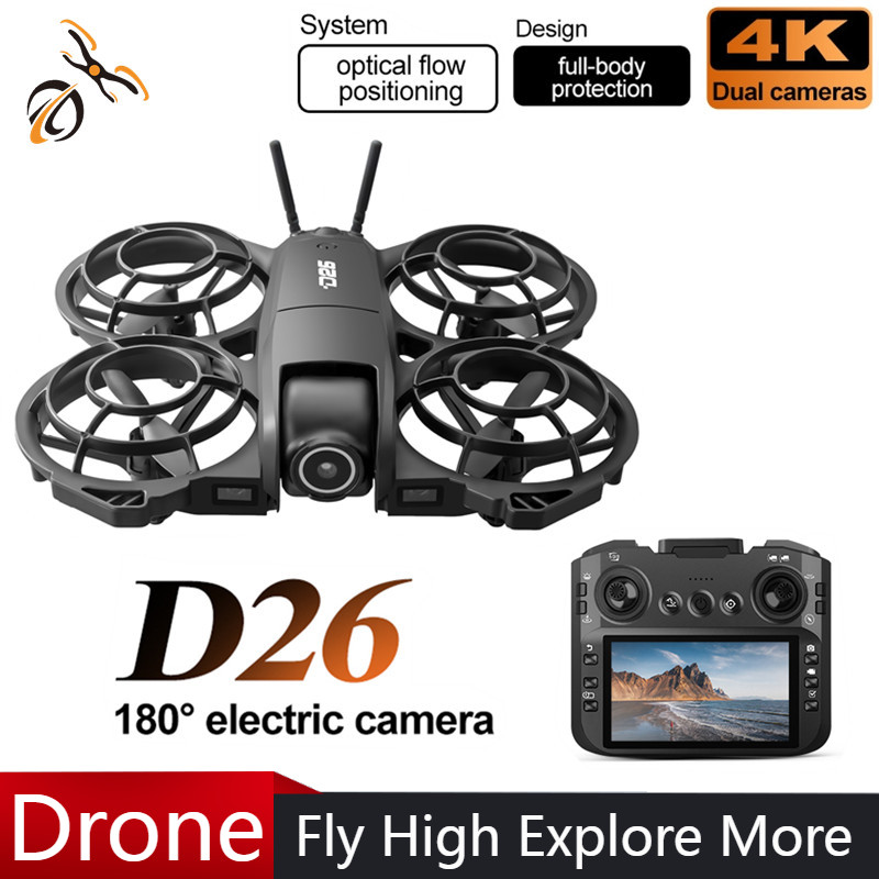 D26 Drone 4K Aerial HD 180° Ca - đánh giá và giá Drone Battery Case