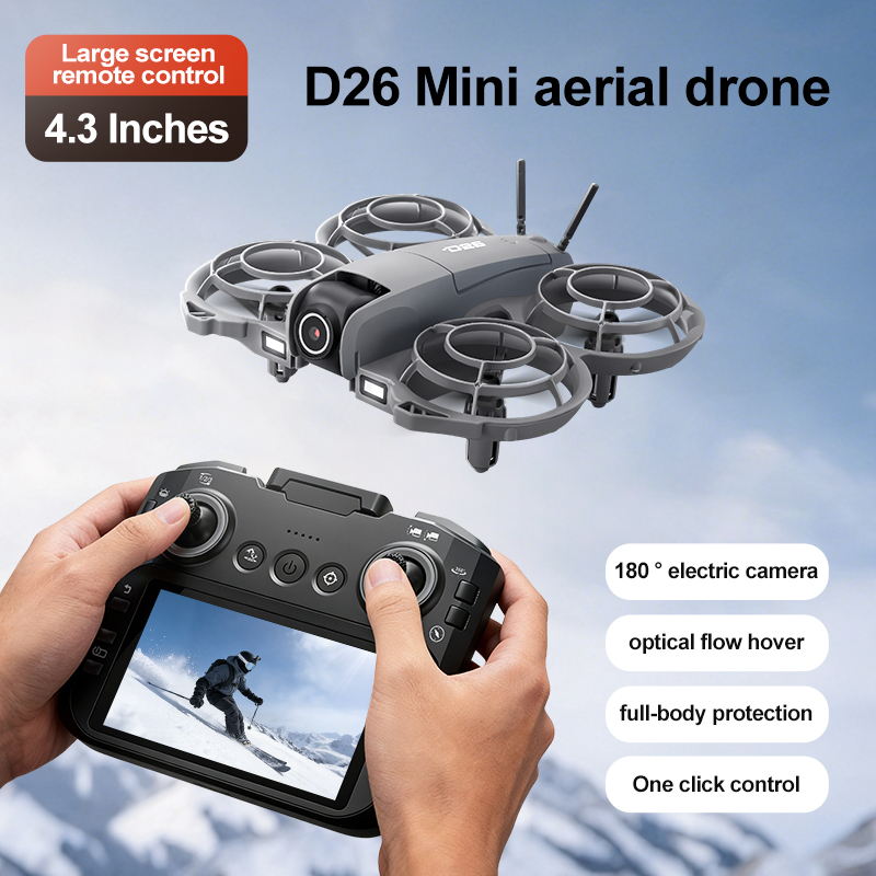 D26 Drone 4K Aerial HD 180° Ca - đánh giá và giá Drone Battery Case