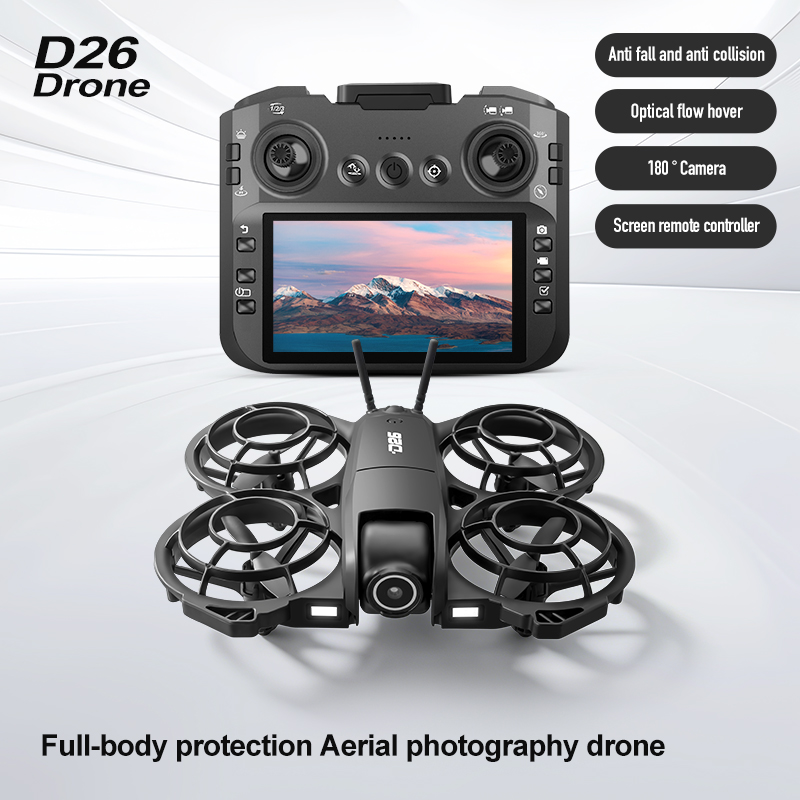D26 Drone 4K Aerial HD 180° Ca - đánh giá và giá Drone Battery Case