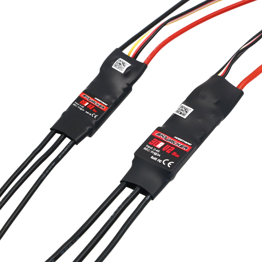 Hobbywing Skywalker 20A / 30A  - đánh giá và giá Drone Battery 4S