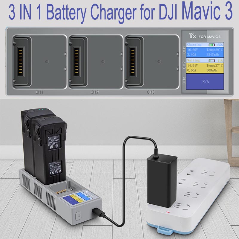 3 Trong 1 Pin Sạc Dành Cho DJI - đánh giá và giá Drone Battery Parallel Board